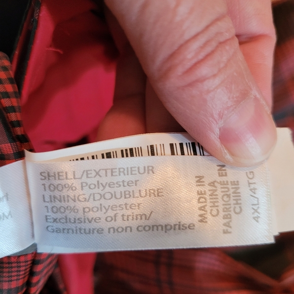 4XL reversible dog rain jacket - Picture 4 of 6